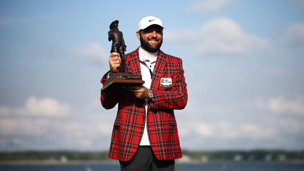 Golfer Scottie Scheffler
